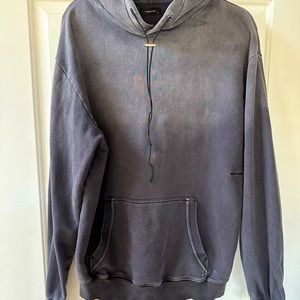 Zanerobe black hoodie, size M